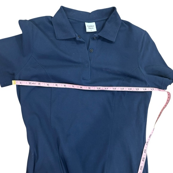 Outdoor voices Sport polo dress navy blue size medium tennis golf leisure preppy - Picture 11 of 11